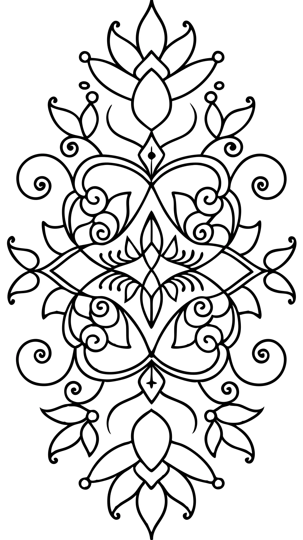 coloring page pattern